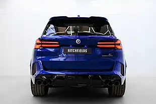 Used 2023 BMW X5 M Competition Blue - Interior and Exterior details 5