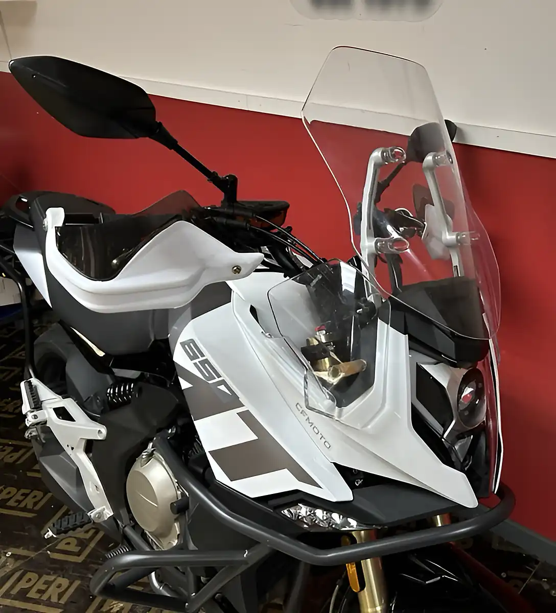 Used 2023 Cfmoto 650MT Sports Tourer White - Interior and Exterior details 3