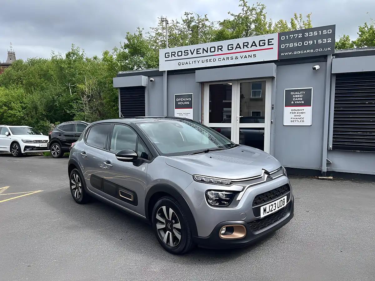 Used 2023 Citroen C3 C-Series Edition Cumulus Grey - Front View