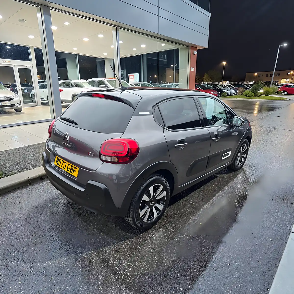 Used 2023 Citroen C3 Plus Edition Asteroid Grey With Black Roof - Interior and Exterior details 2