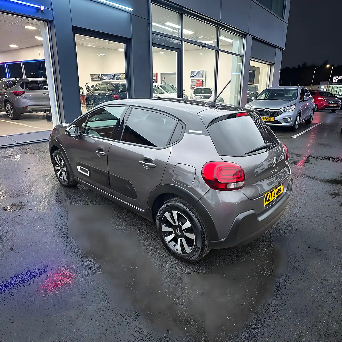 Used 2023 Citroen C3 Plus Edition Asteroid Grey With Black Roof - Interior and Exterior details 4