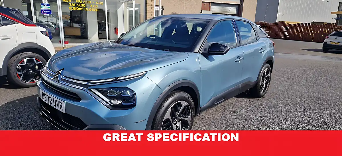 Used 2023 Citroen C4 Sense Plus Blue - Interior and Exterior details 3