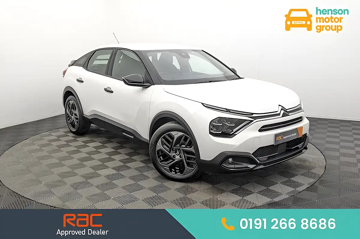 Used 2023 Citroen C4 Sense White - Front View