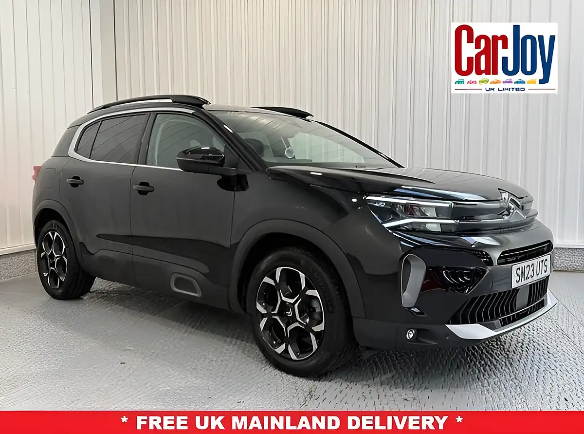 Used 2023 Citroen C5 Aircross Shine Perla Nera Black - Front View