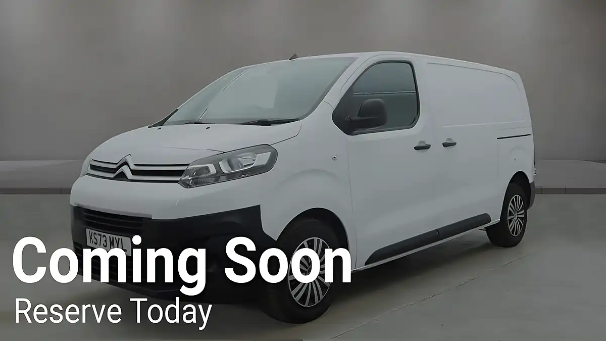 Used 2023 Citroen Dispatch Enterprise Edition M White - Front View