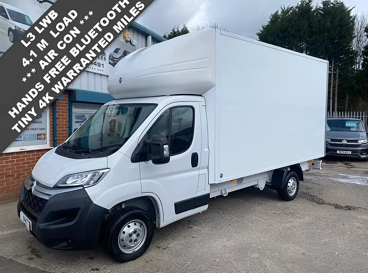 Used 2023 Citroen Relay 35 X White - Interior and Exterior details 2