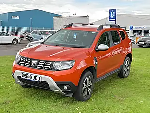 Used 2023 Dacia Duster Prestige Orange - Interior and Exterior details 4