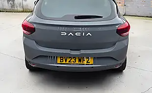 Used 2023 Dacia Sandero Expression Cosmic Grey - Interior and Exterior details 3