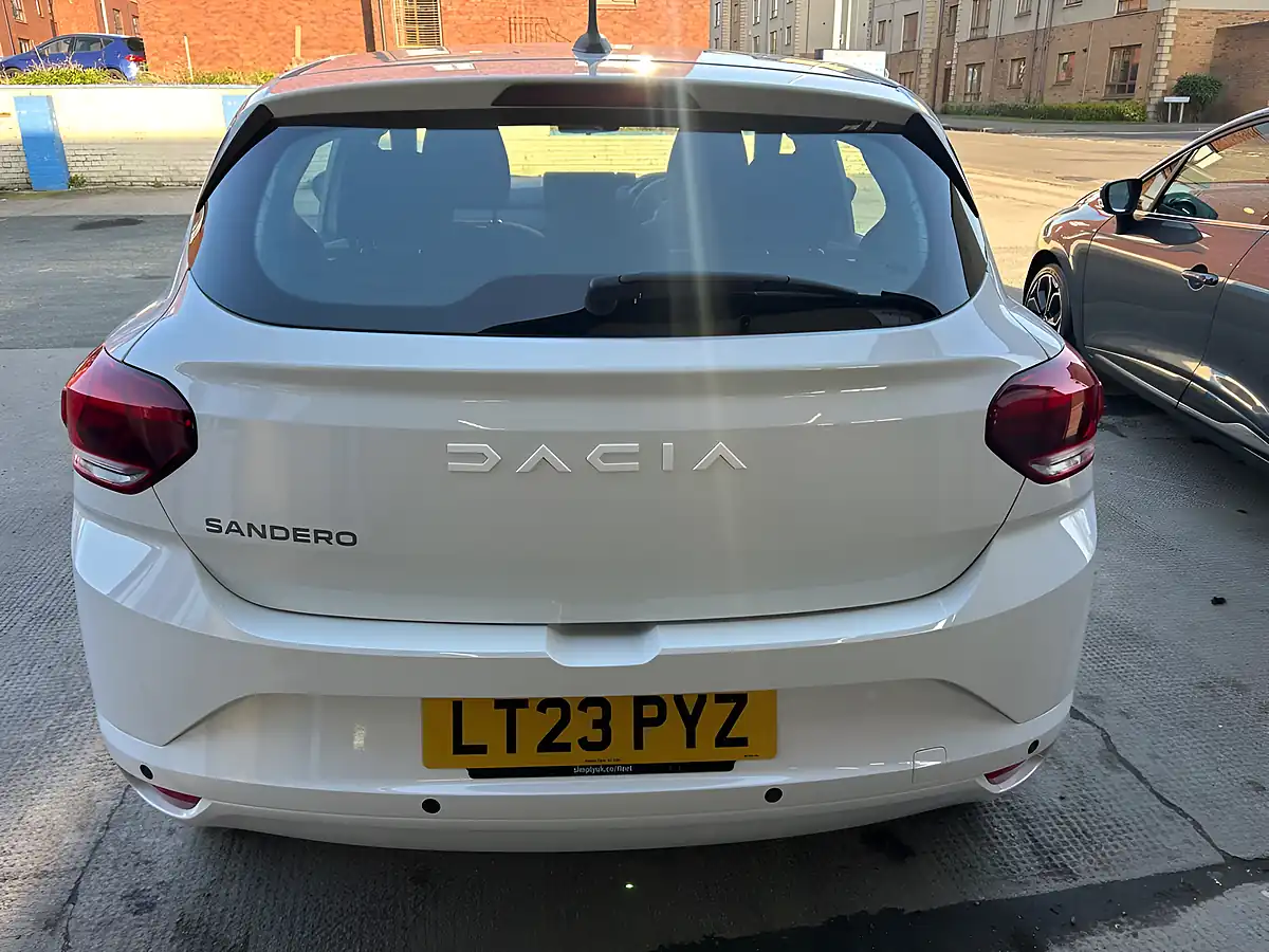 Used 2023 Dacia Sandero Expression White - Interior and Exterior details 3