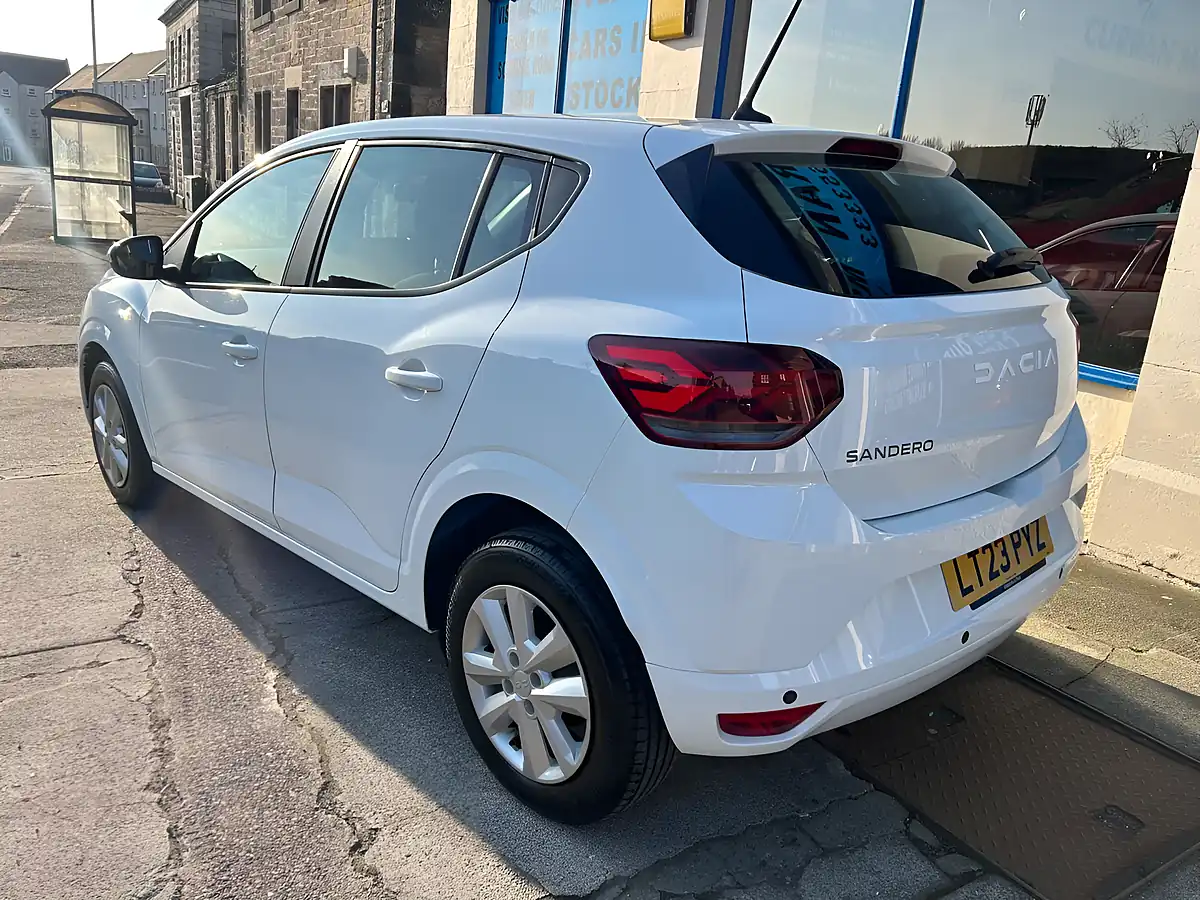 Used 2023 Dacia Sandero Expression White - Interior and Exterior details 8