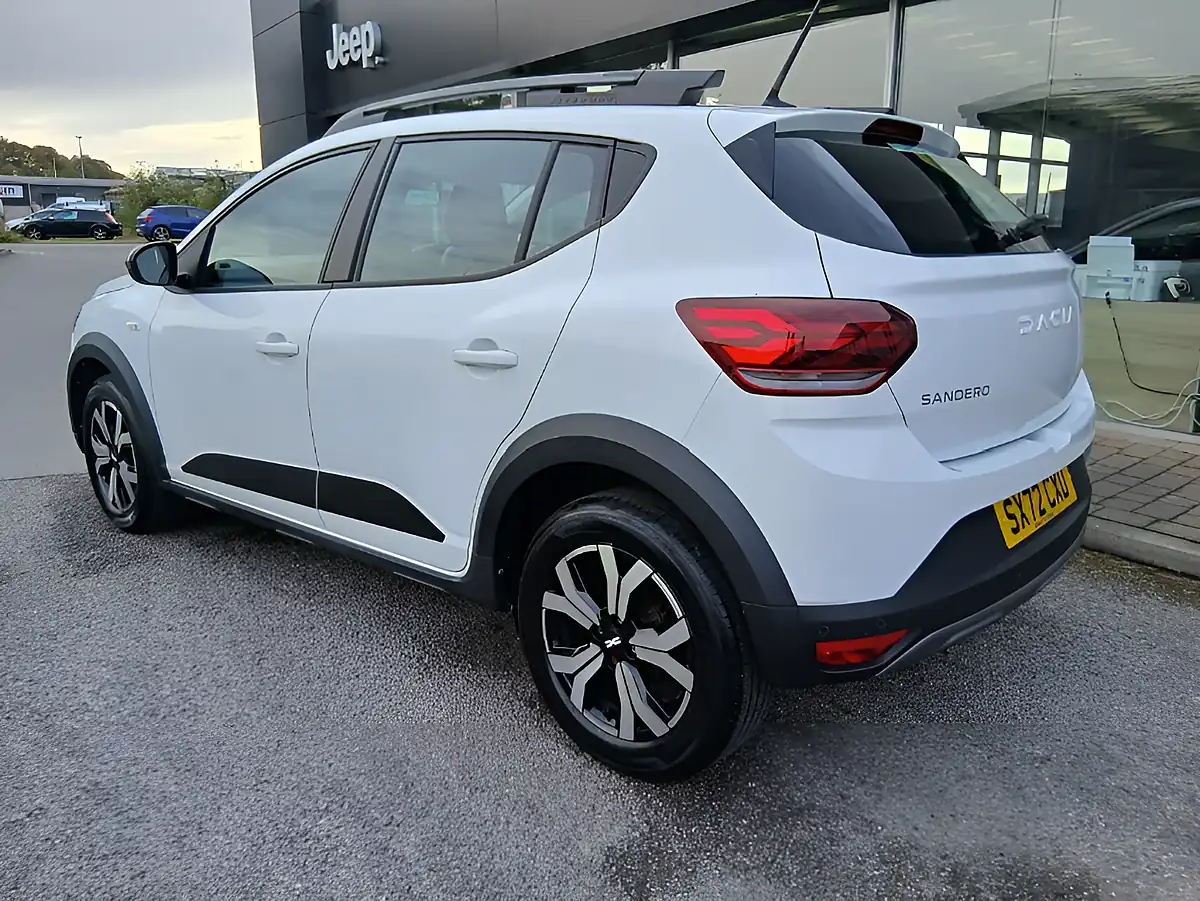 Used 2023 Dacia Sandero Stepway Journey White - Interior and Exterior details 2