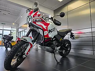 Used 2023 Ducati Desertx White - Interior and Exterior details 10