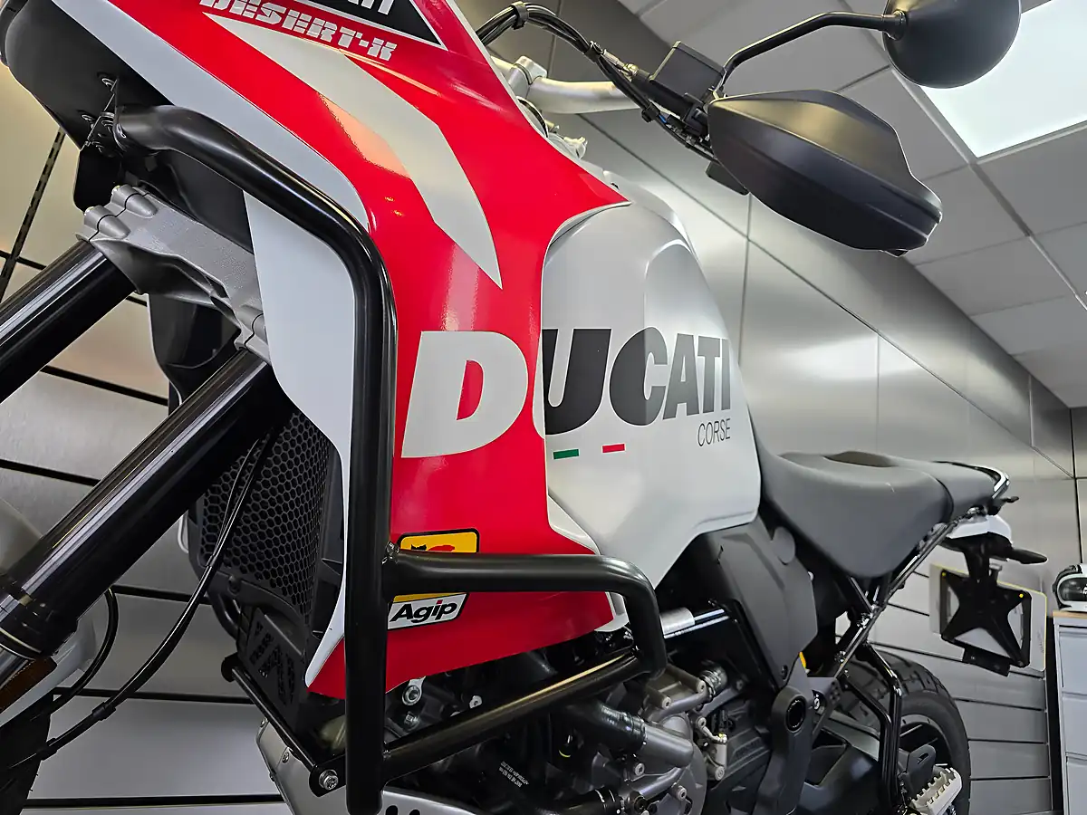 Used 2023 Ducati Desertx White - Interior and Exterior details 19