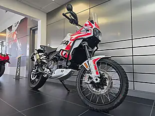 Used 2023 Ducati Desertx White - Interior and Exterior details 2