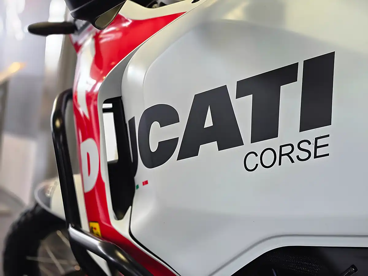 Used 2023 Ducati Desertx White - Interior and Exterior details 20