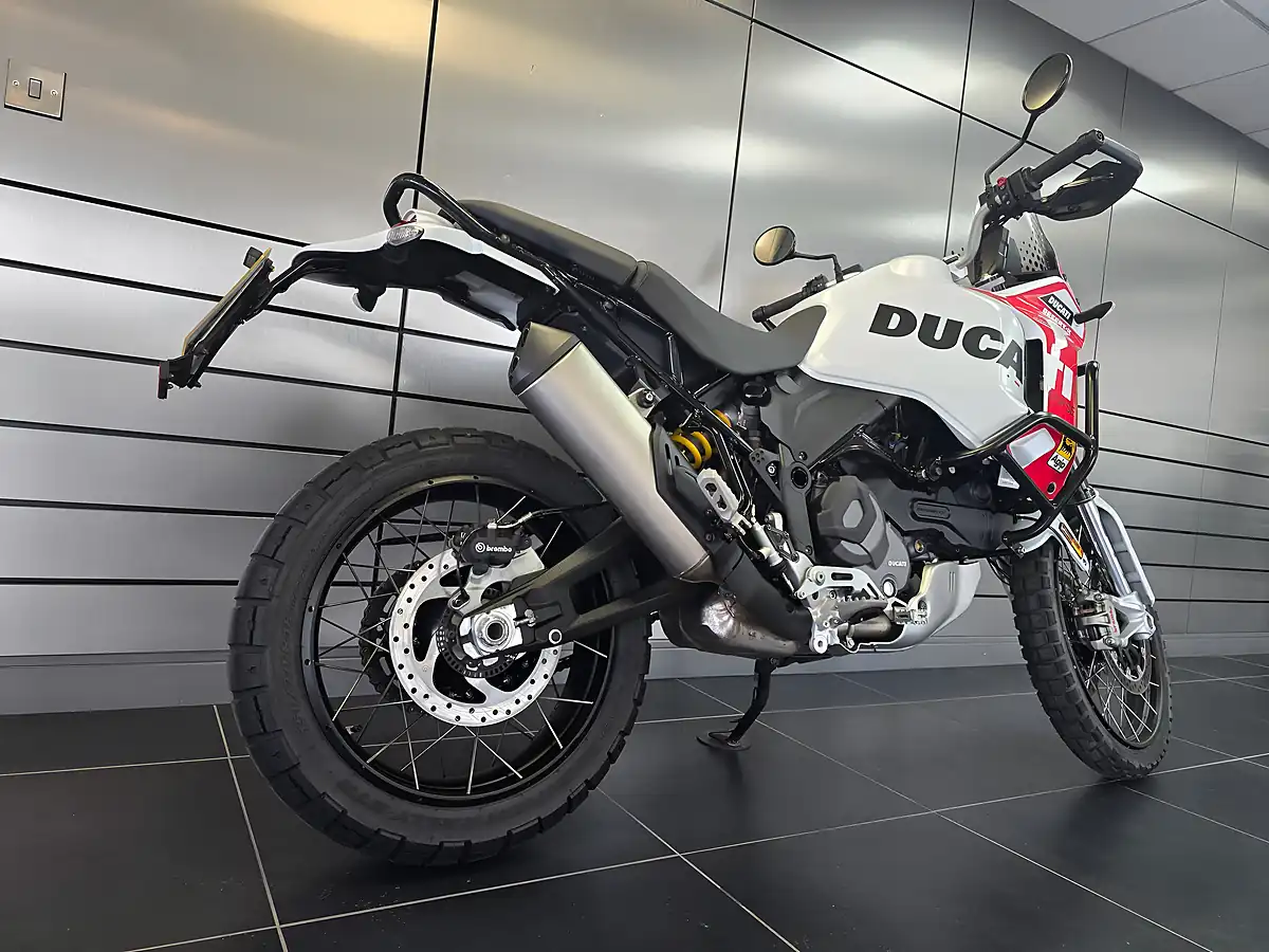 Used 2023 Ducati Desertx White - Interior and Exterior details 3