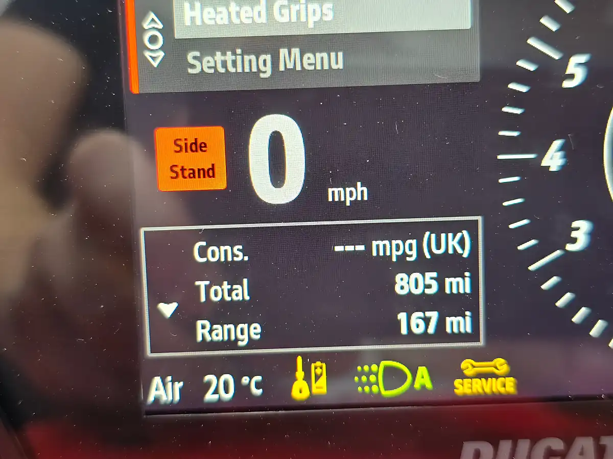Used 2023 Ducati Diavel Red - Interior and Exterior details 14