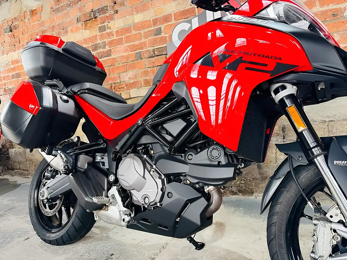 Used 2023 Ducati Multistrada V2 Red - Interior and Exterior details 5