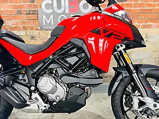 Used 2023 Ducati Multistrada V2 Red - Interior and Exterior details 6