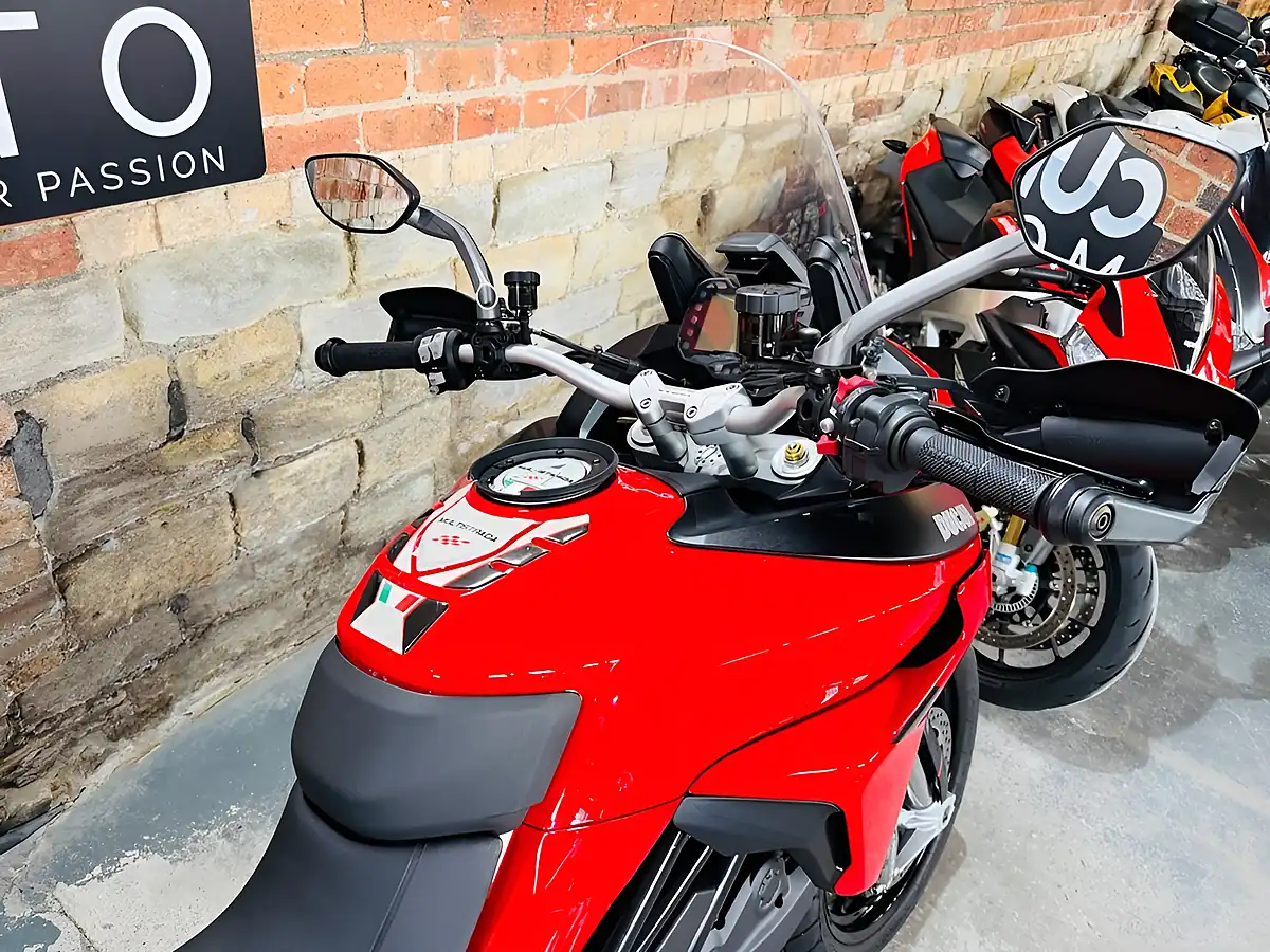 Used 2023 Ducati Multistrada V2 Red - Interior and Exterior details 7