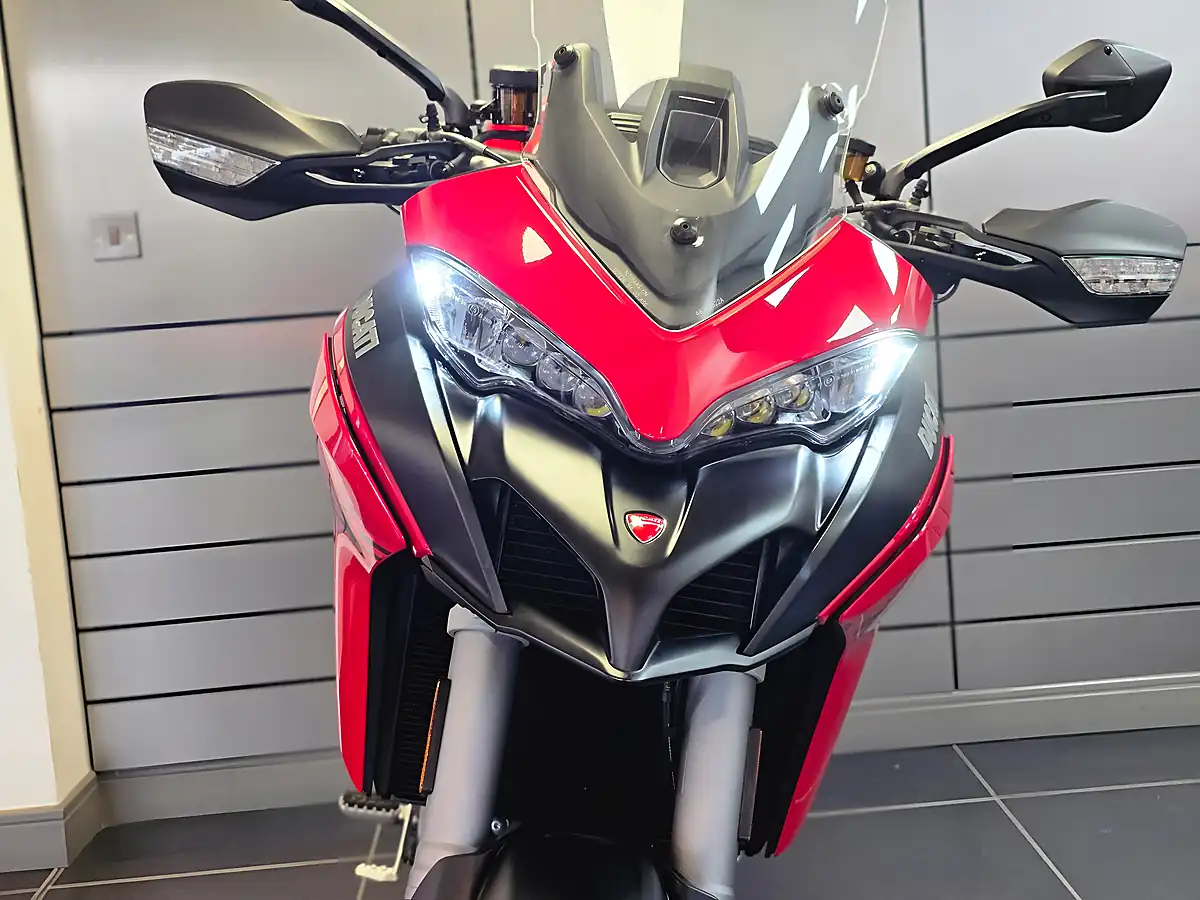 Used 2023 Ducati Multistrada V2 S Red - Interior and Exterior details 10