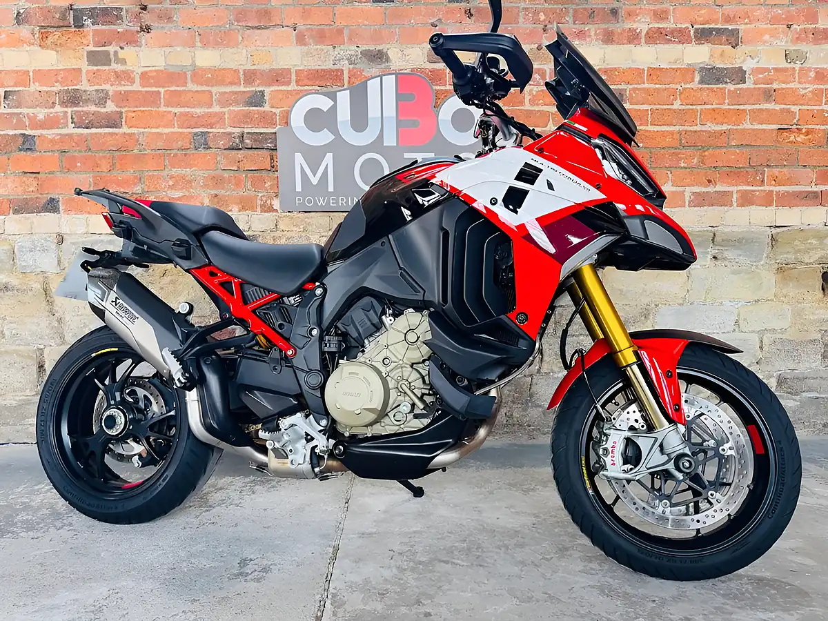 Used 2023 Ducati Multistrada V4 Pikes Peak Red - Front View