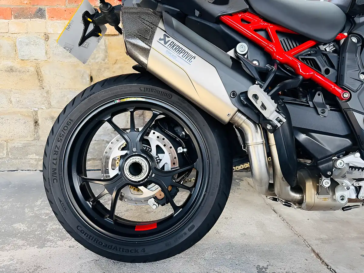 Used 2023 Ducati Multistrada V4 Pikes Peak Red - Interior and Exterior details 10