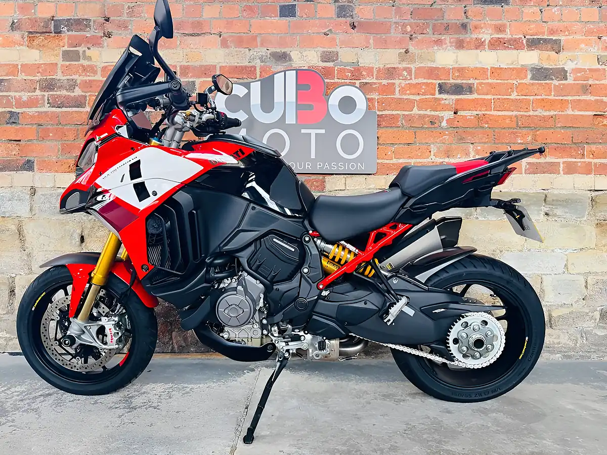 Used 2023 Ducati Multistrada V4 Pikes Peak Red - Interior and Exterior details 11