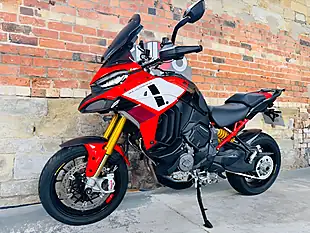 Used 2023 Ducati Multistrada V4 Pikes Peak Red - Interior and Exterior details 12