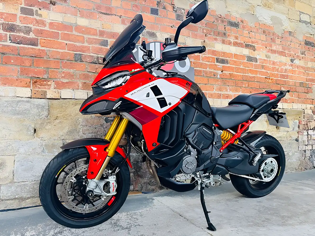 Used 2023 Ducati Multistrada V4 Pikes Peak Red - Interior and Exterior details 12