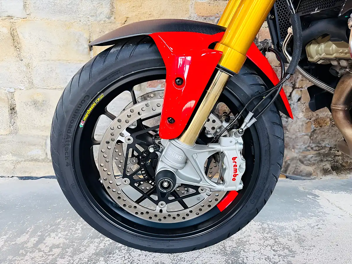 Used 2023 Ducati Multistrada V4 Pikes Peak Red - Interior and Exterior details 14