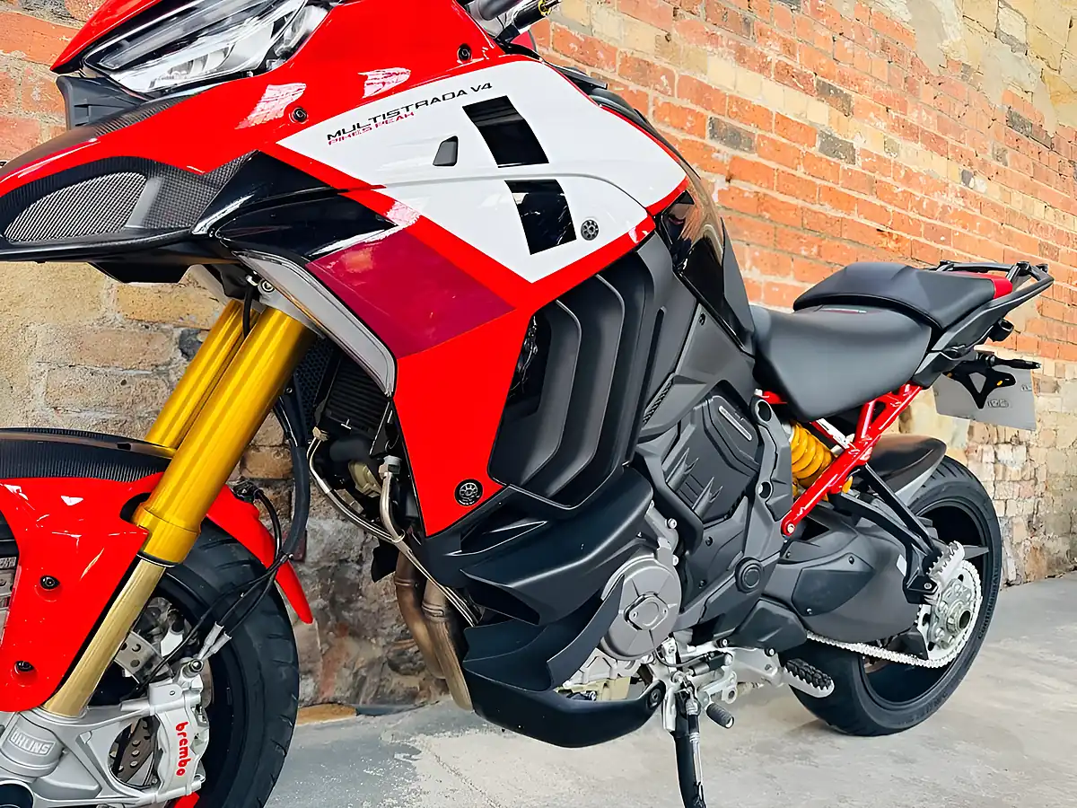 Used 2023 Ducati Multistrada V4 Pikes Peak Red - Interior and Exterior details 15