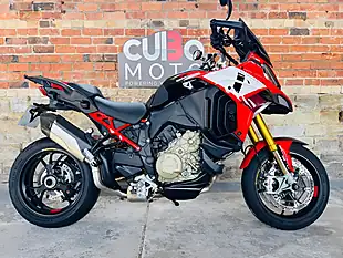 Used 2023 Ducati Multistrada V4 Pikes Peak Red - Interior and Exterior details 2
