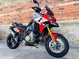 Used 2023 Ducati Multistrada V4 Pikes Peak Red - Interior and Exterior details 3