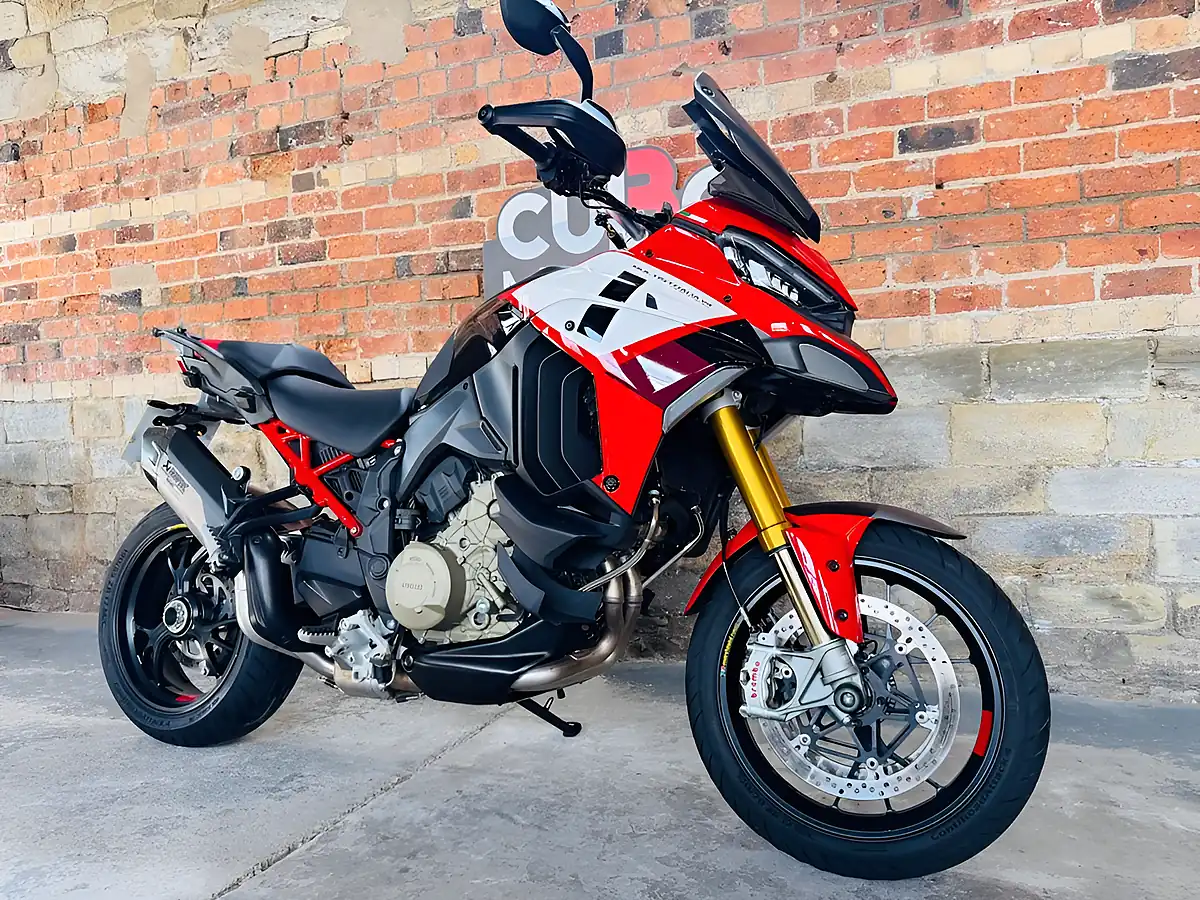 Used 2023 Ducati Multistrada V4 Pikes Peak Red - Interior and Exterior details 3
