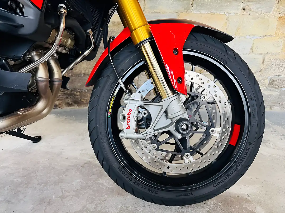 Used 2023 Ducati Multistrada V4 Pikes Peak Red - Interior and Exterior details 5
