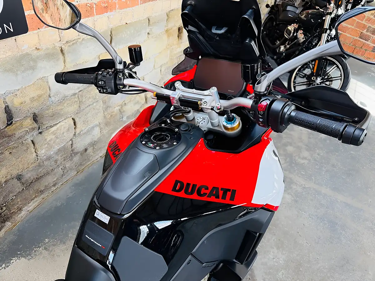 Used 2023 Ducati Multistrada V4 Pikes Peak Red - Interior and Exterior details 8