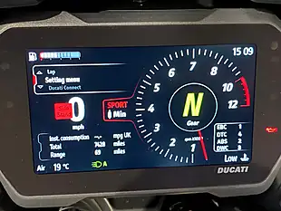 Used 2023 Ducati Multistrada V4 Rally Full Stealth Black/Aluminium - Interior and Exterior details 11
