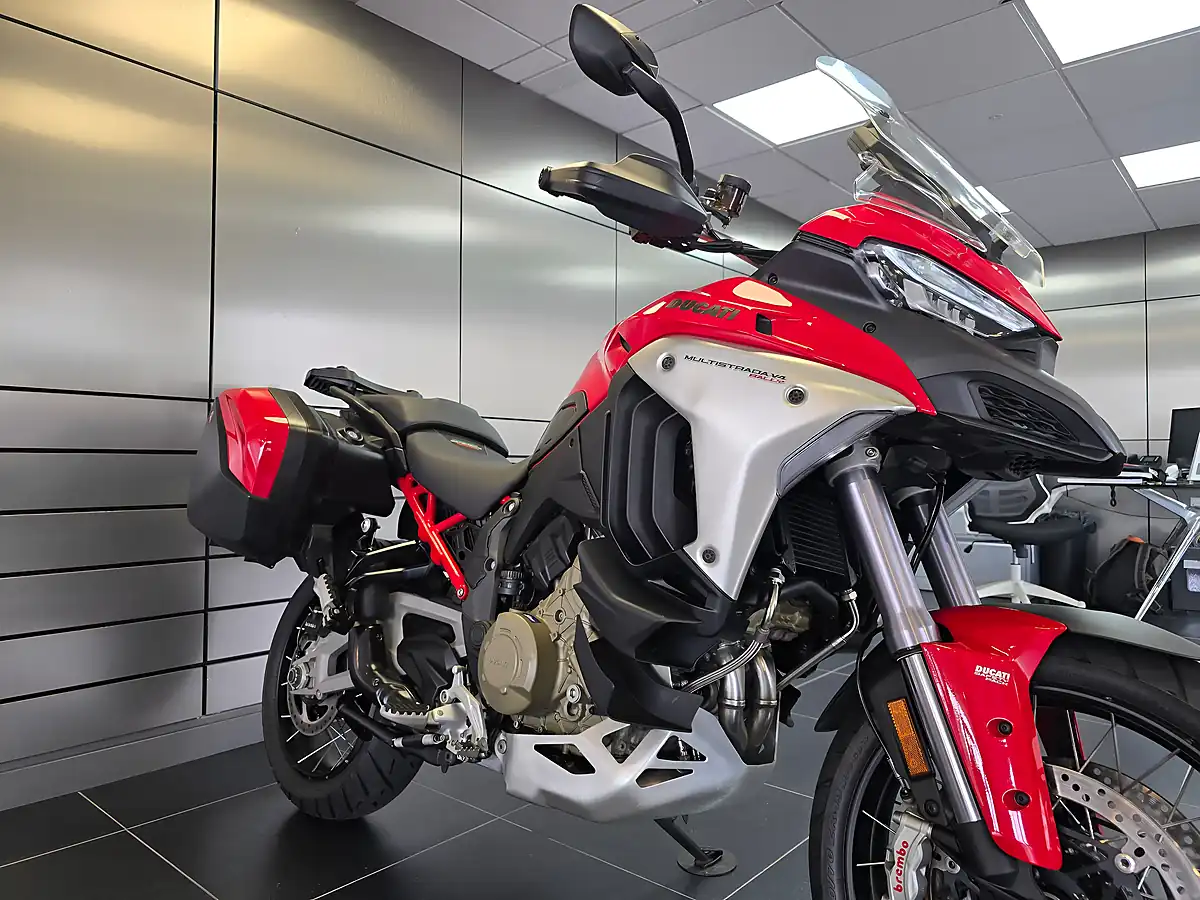 Used 2023 Ducati Multistrada V4 Rally Red - Interior and Exterior details 11