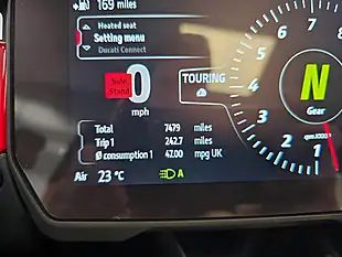 Used 2023 Ducati Multistrada V4 Rally Red - Interior and Exterior details 13