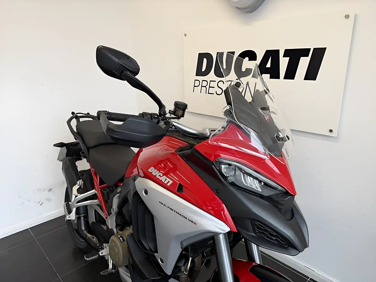 Used 2023 Ducati Multistrada V4 S Radar Red - Interior and Exterior details 5