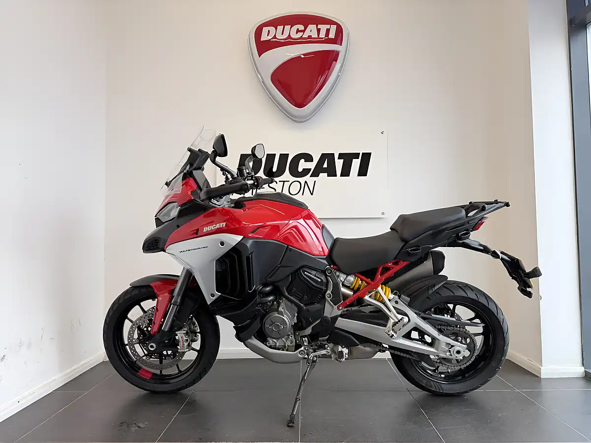 Used 2023 Ducati Multistrada V4 S Radar Red - Interior and Exterior details 8
