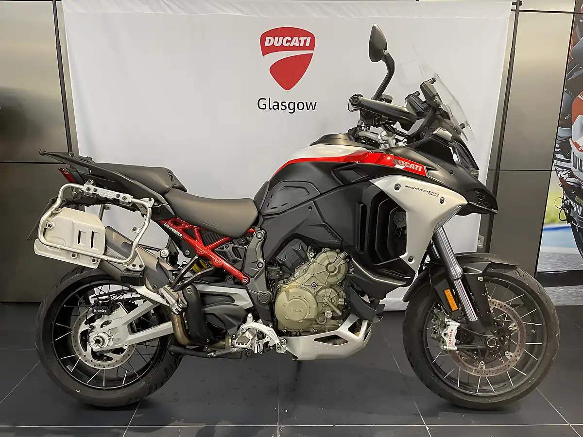 Used 2023 Ducati Multistrada V4 S Rally Travel & Radar Stealth Black/Aluminium - Interior and Exterior details 2
