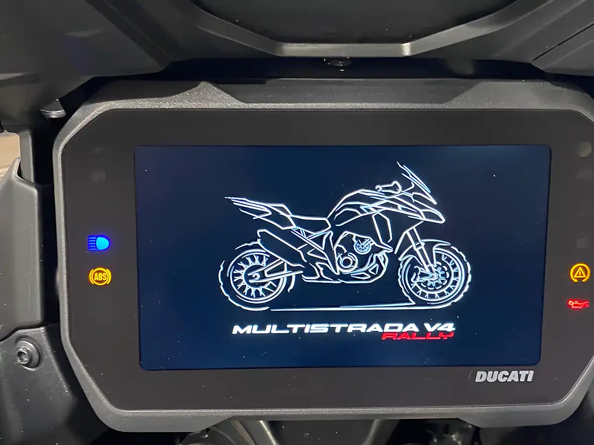 Used 2023 Ducati Multistrada V4S Rally Full Stealth Black/Aluminium - Interior and Exterior details 12