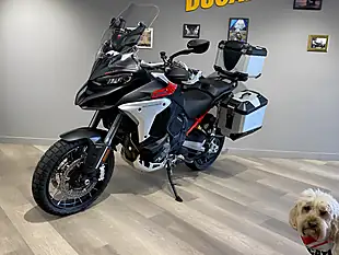 Used 2023 Ducati Multistrada V4S Rally Full Stealth Black/Aluminium - Interior and Exterior details 4