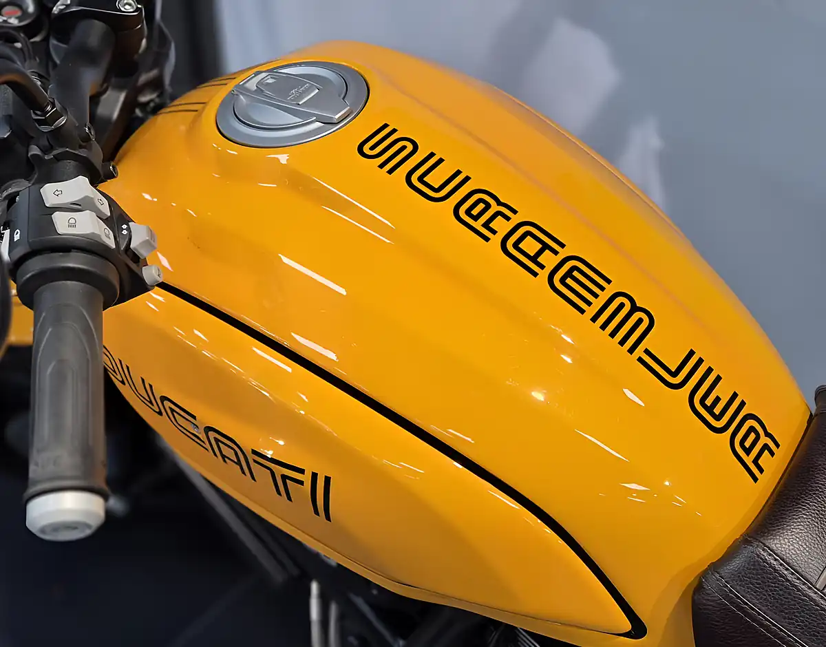 Used 2023 Ducati Scrambler 1100 Tribute Pro Giallo Orca - Interior and Exterior details 14