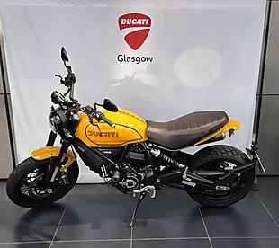 Used 2023 Ducati Scrambler 1100 Tribute Pro Giallo Orca - Interior and Exterior details 12
