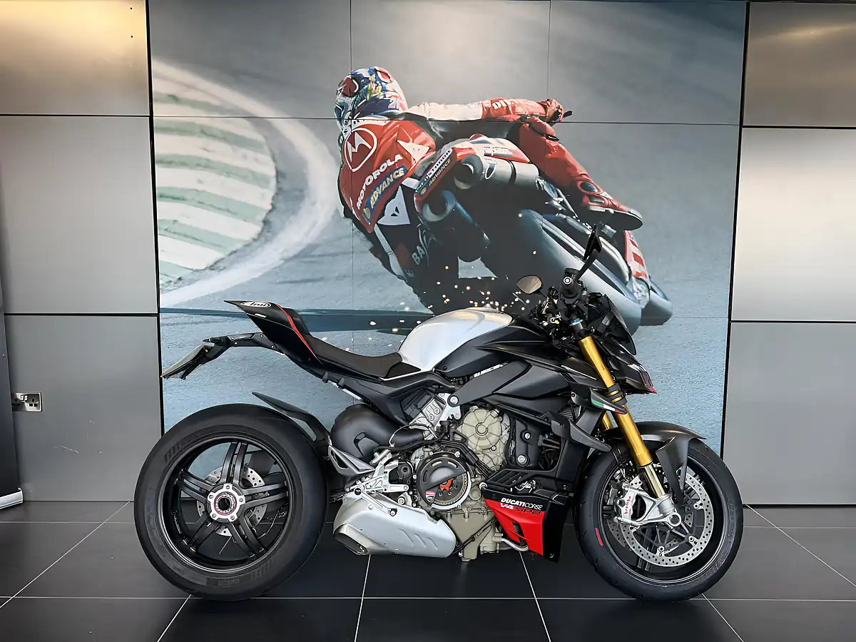 Used 2023 Ducati Streetfighter V4 SP2 Winter Test Livery - Front View