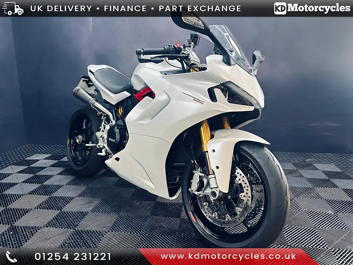 Used 2023 Ducati Supersport 950 S White - Front View