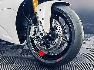 Used 2023 Ducati Supersport 950 S White - Interior and Exterior details 16